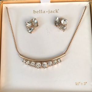 NWT Bella Jack Gold jewelry set